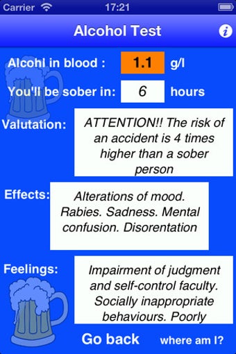 Image 1 for AlcoholTest!