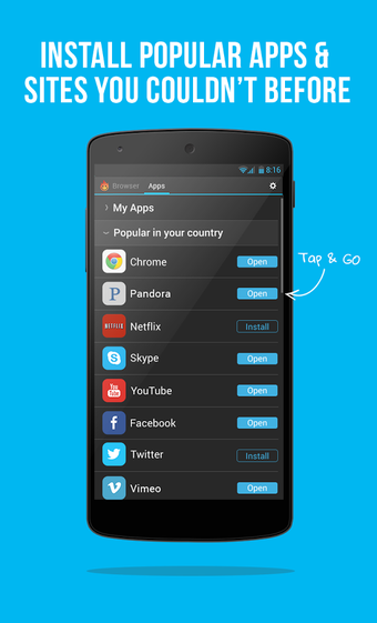 Image 1 for Hola Free VPN Proxy