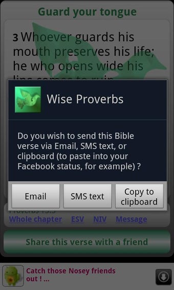 Image 1 for Wise Proverbs Daily Bible