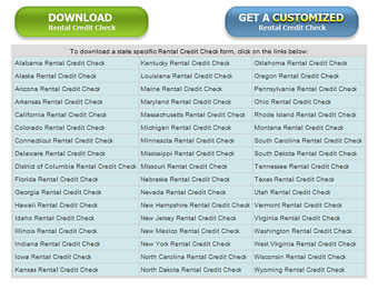 Image 1 for Rental Credit Check Forms