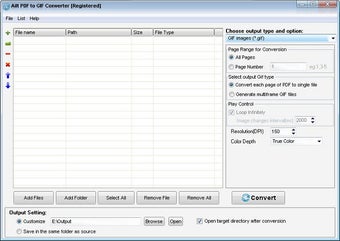 Image 0 for Ailt PDF to GIF Converter