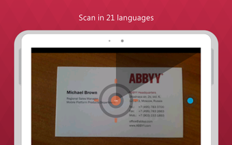 Imagen 0 para ABBYY Business Card Reade…