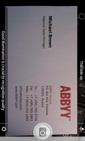 Image 3 for ABBYY Business Card Reade…