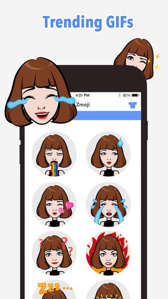Imagen 2 para Emoji Me Keyboard | Zmoji…