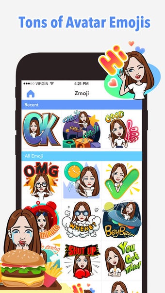 Emoji Me Keyboard | Zmoji - Avatar Emojis & GIF for iOS - Free download ...