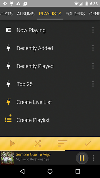 Imagen 19 para Rocket Player Gold Theme