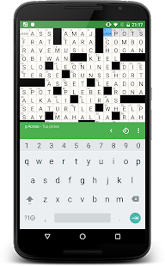 Image 0 for alphacross Crossword