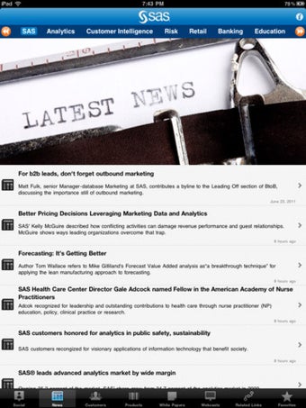 Image 0 for SAS News
