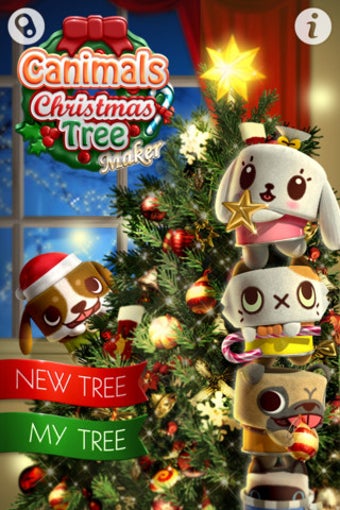 Image 0 for Canimals Christmas Tree M…