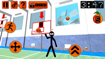 Image 2 for Stickman Neighbor. Basket…