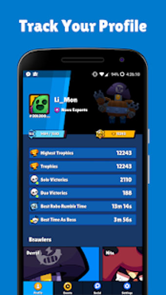 Imagen 0 para Brawl Stats for Brawl Sta…