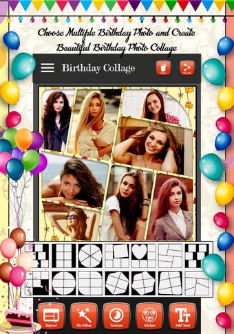 Imagen 3 para Birthday Photo Collage Ma…
