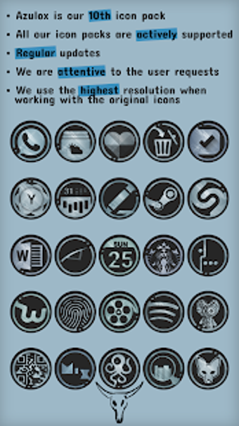 Imagen 0 para The Azulox Icon Pack