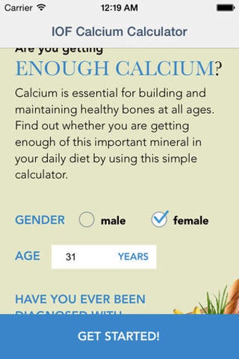 Imagen 0 para IOF Calcium Calculator