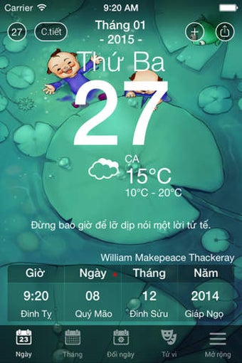 Image 0 for Lch Nh | Lch Vn Nin | Lch…