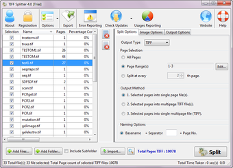Image 1 for TiFF Splitter