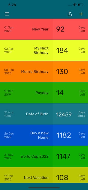 Image 0 for Countdown App - Day Count…