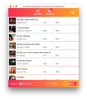 Imagen 1 para TunesKit Apple Music Conv…