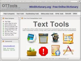 Image 0 for Online Text Tools