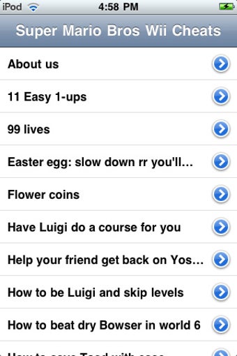 Image 0 for Cheats for New Super Mari…