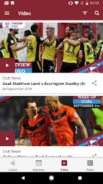 Imagen 1 para Scunthorpe United Officia…