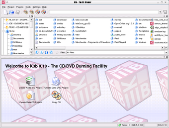 Image 0 for K3b for Linux