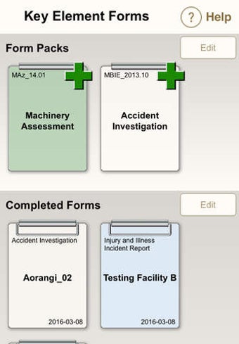 Image 0 for Key Element Forms