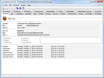 Image 0 for FileAlyzer Portable