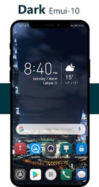 Image 1 for Dark Emui-10 Theme for Hu…