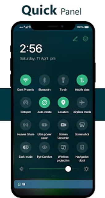 Image 2 for Dark Emui-10 Theme for Hu…