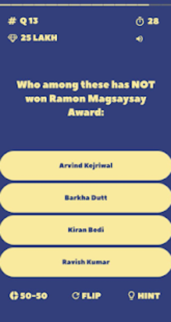 Image 1 for KBC 2020 Quiz Game: Hot S…