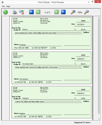 Imagen 4 para Print Checks