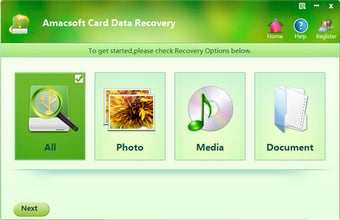 Image 0 for Amacsoft Card Data Recove…