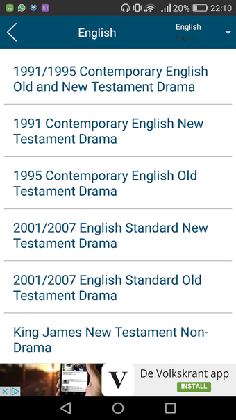 Image 1 for Audio Bible - MP3 Bible F…
