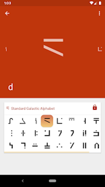 Image 0 for Standard Galactic Alphabe…