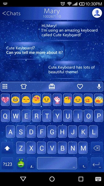 Image 1 for Magic Star Emoji Keyboard