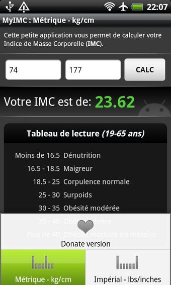 Image 0 for BMI Calculator (free)