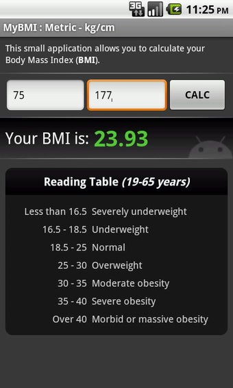 Image 3 for BMI Calculator (free)