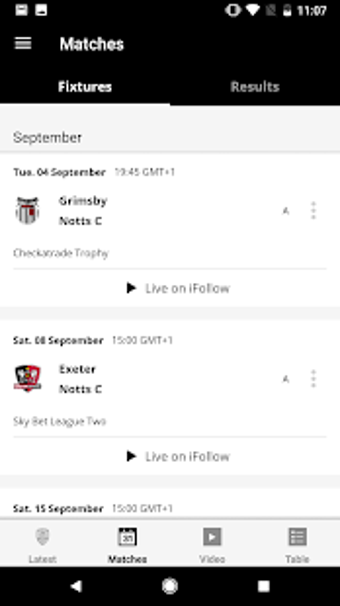 Imagen 1 para Notts County Official App