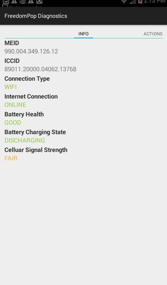 Image 0 for FreedomPop Diagnostics
