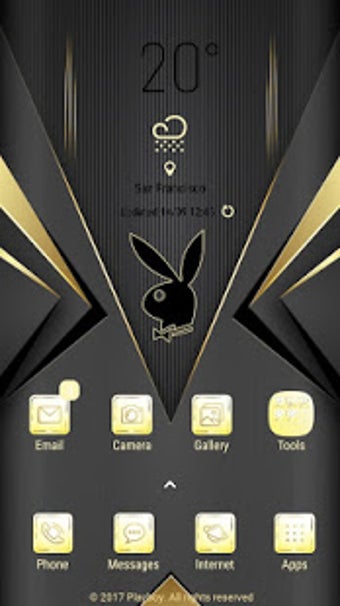 Image 0 for Playboy Gold Strips Theme
