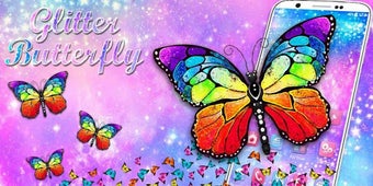 Imagen 2 para Beautiful Shiny Butterfly…