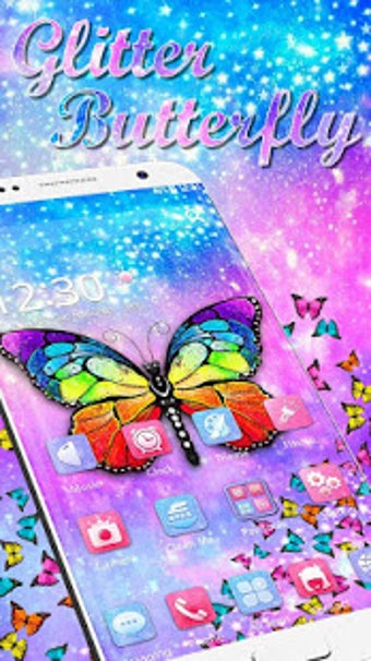 Imagen 0 para Beautiful Shiny Butterfly…