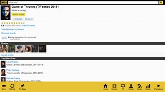 Image 0 for IMDb Touch for Windows 8