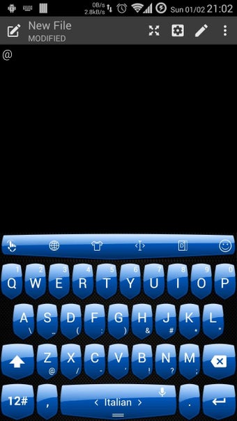 Imagen 1 para Theme TouchPal Shield - B…