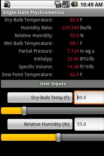 Imagen 2 para HVAC Psychrometric