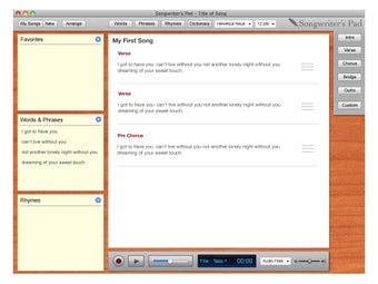 Imagen 0 para Songwriter's Pad