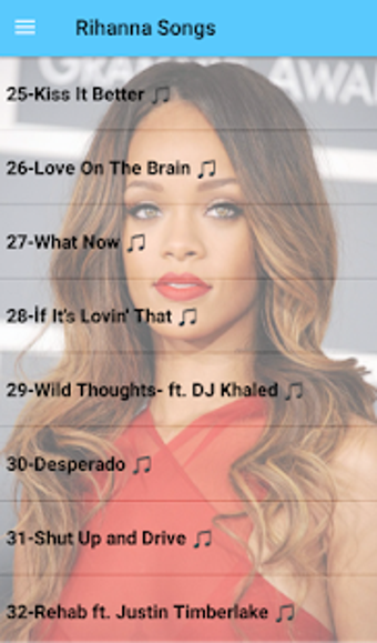 Imagen 0 para Rihanna Songs Offline (40…