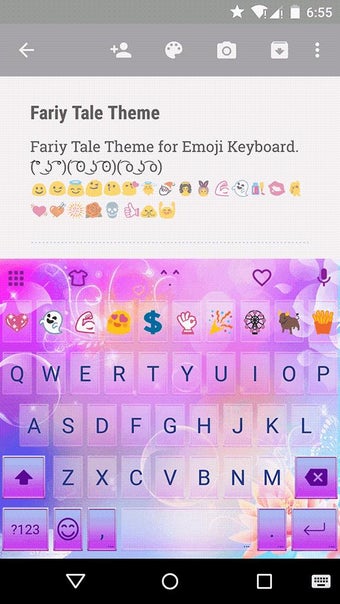 Image 0 for Fairy Tale Emoji Keyboard
