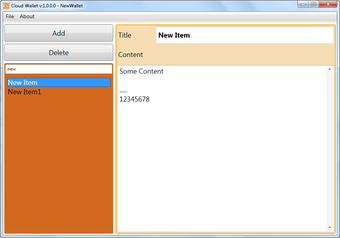 Image 0 for Cloud Wallet